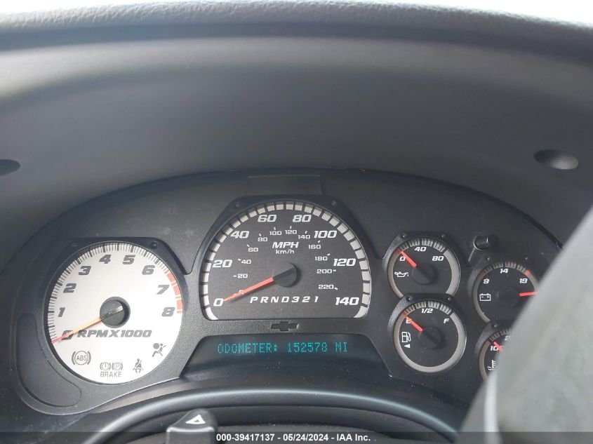 2007 Chevrolet Trailblazer Ss VIN: 1GNET13H272131411 Lot: 39417137