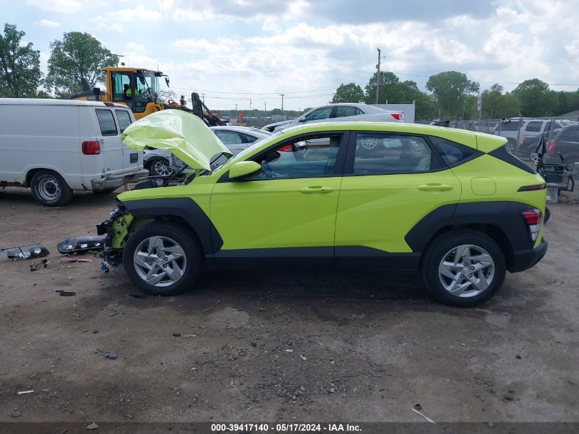 2024 Hyundai Kona Se VIN: KM8HA3AB4RU049494 Lot: 39417140