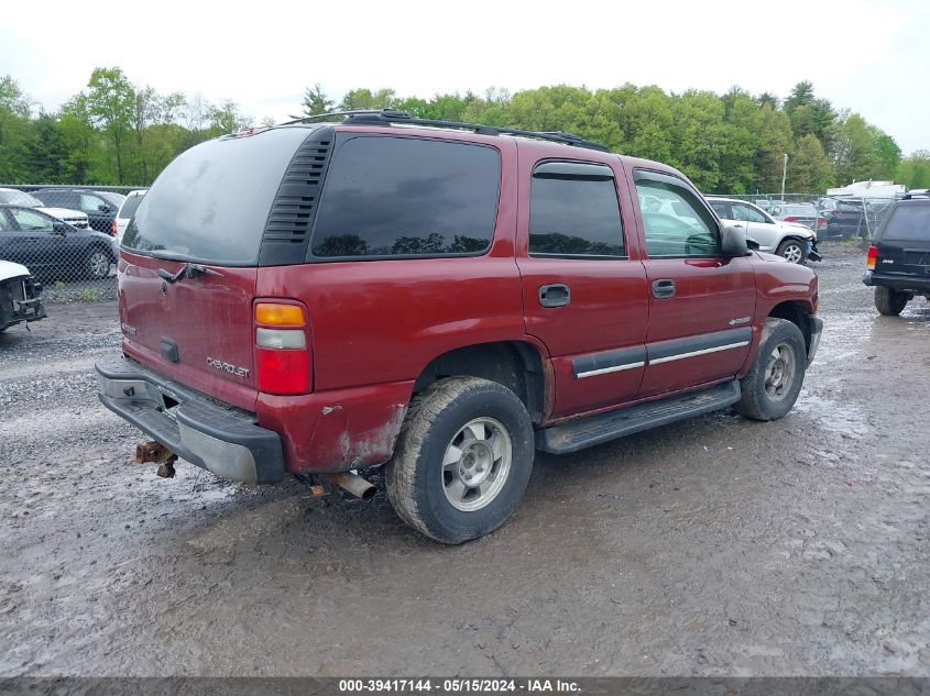 2003 Chevrolet Tahoe Ls VIN: 1GNEK13TX3J223650 Lot: 39417144