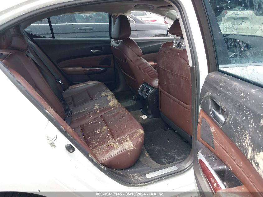 2015 Acura Tlx Tech VIN: 19UUB1F50FA011850 Lot: 39417145