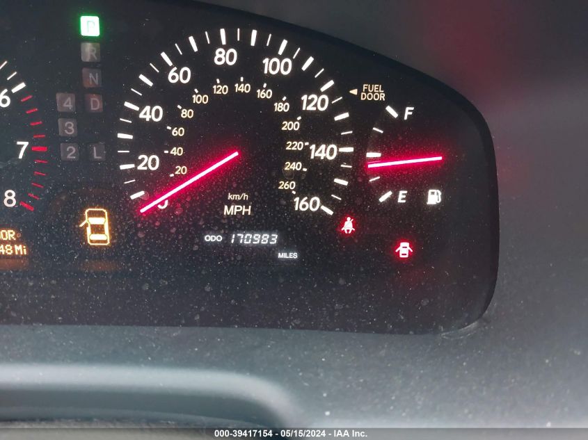 2002 Lexus Ls 430 VIN: JTHBN30F820089110 Lot: 39417154