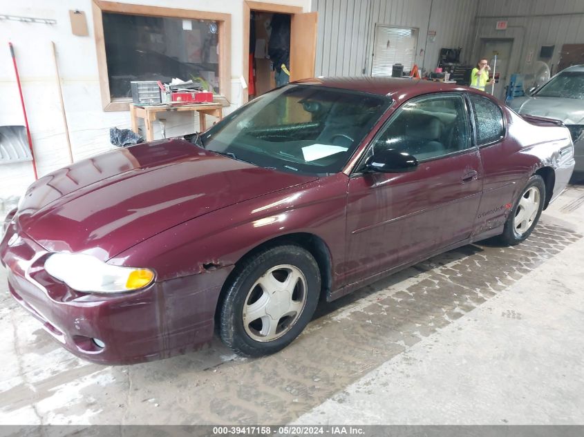 2003 Chevrolet Monte Carlo Ss VIN: 2G1WX12K839304710 Lot: 39417158