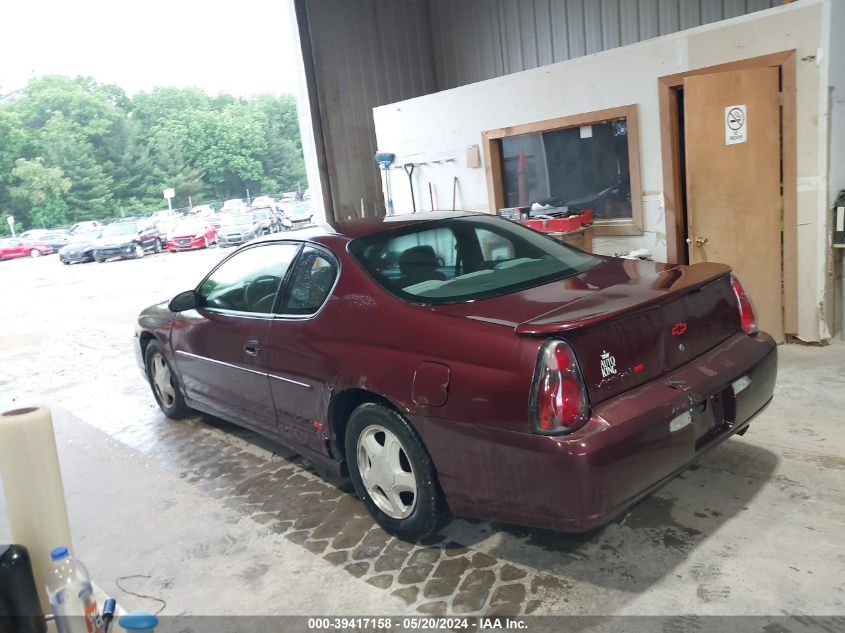 2003 Chevrolet Monte Carlo Ss VIN: 2G1WX12K839304710 Lot: 39417158