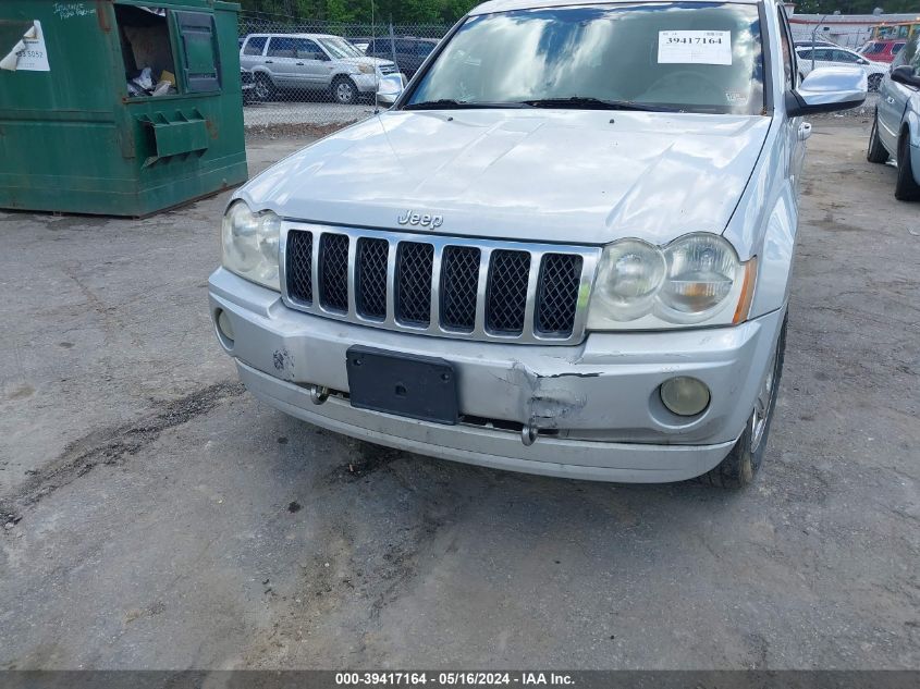 2006 Jeep Grand Cherokee Overland VIN: 1J8HR68206C362363 Lot: 39417164