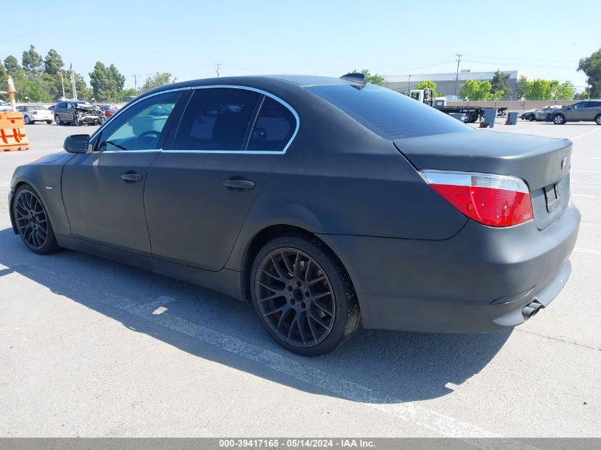 2005 BMW 525 I VIN: WBANA53575B861272 Lot: 39417165