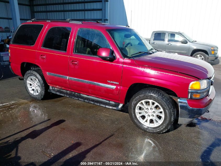 2005 GMC Yukon Sle VIN: 1GKEK13T55J245619 Lot: 39417167