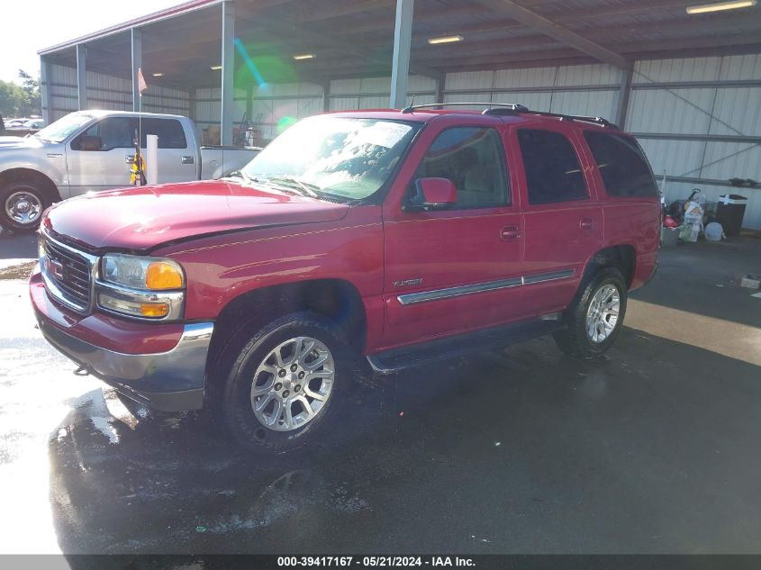 2005 GMC Yukon Sle VIN: 1GKEK13T55J245619 Lot: 39417167