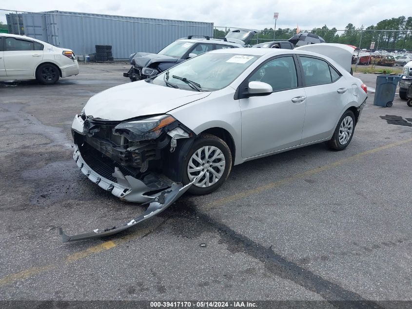 2019 Toyota Corolla Le VIN: 5YFBURHE7KP939480 Lot: 39417170