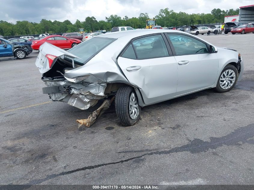 2019 Toyota Corolla Le VIN: 5YFBURHE7KP939480 Lot: 39417170