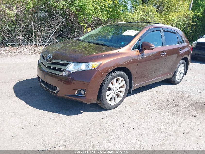 2013 Toyota Venza Xle VIN: 4T3BA3BB6DU039487 Lot: 39417174