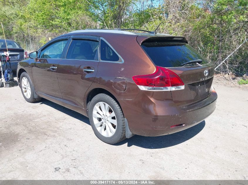 2013 Toyota Venza Xle VIN: 4T3BA3BB6DU039487 Lot: 39417174