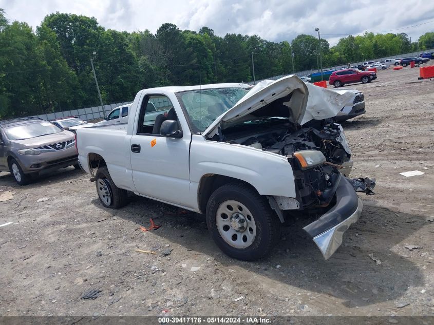 2006 Chevrolet Silverado 1500 Work Truck VIN: 3GCEC14X06G269100 Lot: 39417176