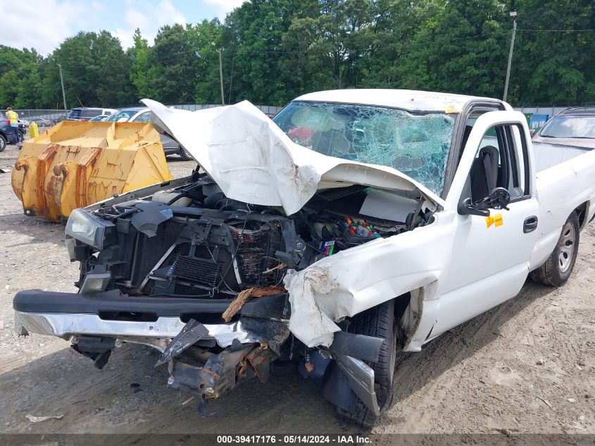 2006 Chevrolet Silverado 1500 Work Truck VIN: 3GCEC14X06G269100 Lot: 39417176