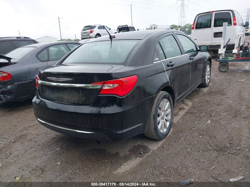 2012 Chrysler 200 Touring VIN: 1C3CCBBB3CN278904 Lot: 39417179