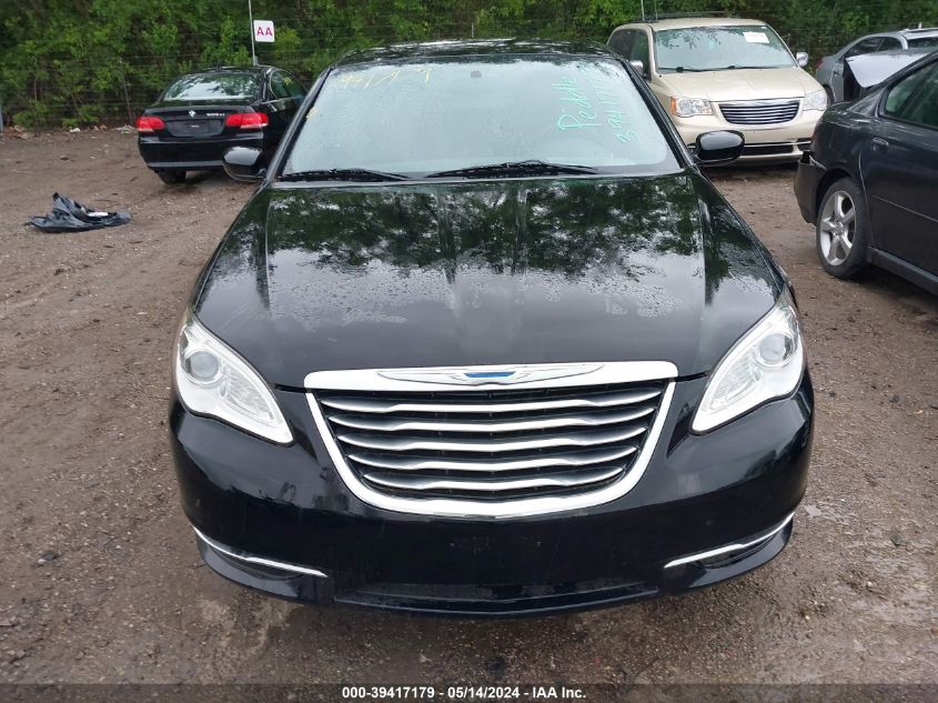 2012 Chrysler 200 Touring VIN: 1C3CCBBB3CN278904 Lot: 39417179