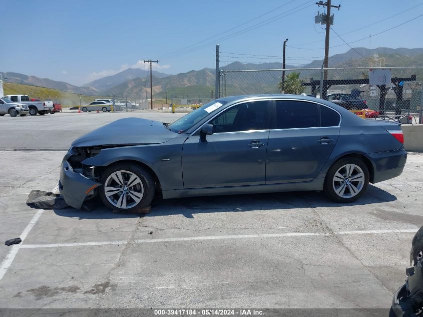 2010 BMW 528I VIN: WBANU5C57AC124603 Lot: 39417184