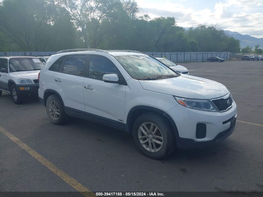 2015 Kia Sorento Lx VIN: 5XYKTDA79FG607486 Lot: 39417188