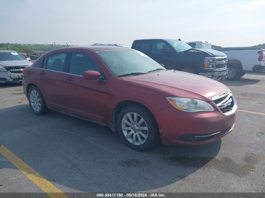 2013 Chrysler 200 Touring VIN: 1C3CCBBB6DN672513 Lot: 39417190