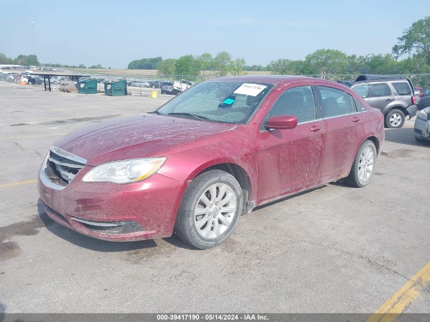 2013 Chrysler 200 Touring VIN: 1C3CCBBB6DN672513 Lot: 39417190