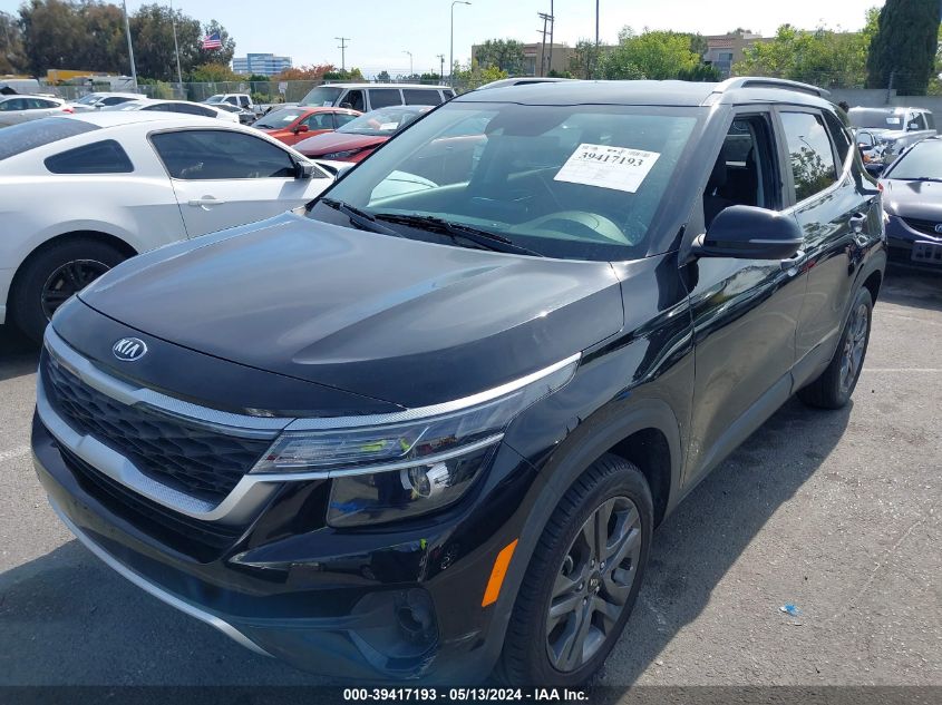 2021 Kia Seltos S VIN: KNDEU2AA0M7139345 Lot: 39417193