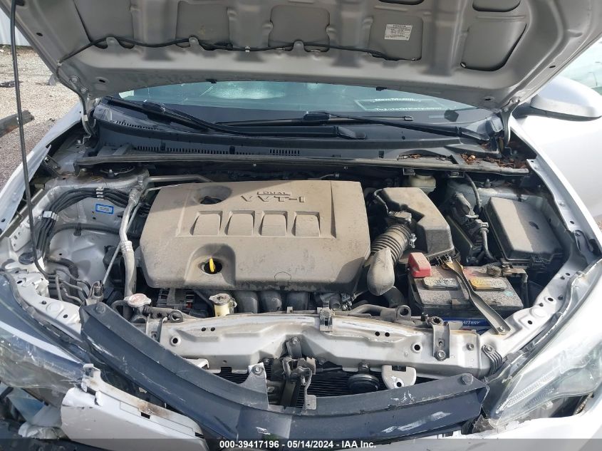 2017 Toyota Corolla Le VIN: 5YFBURHE6HP698570 Lot: 39417196