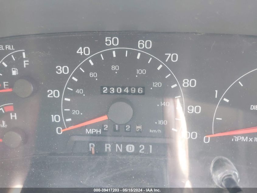 2000 Ford F-250 VIN: 1FTNX21F7YEB53019 Lot: 39417203