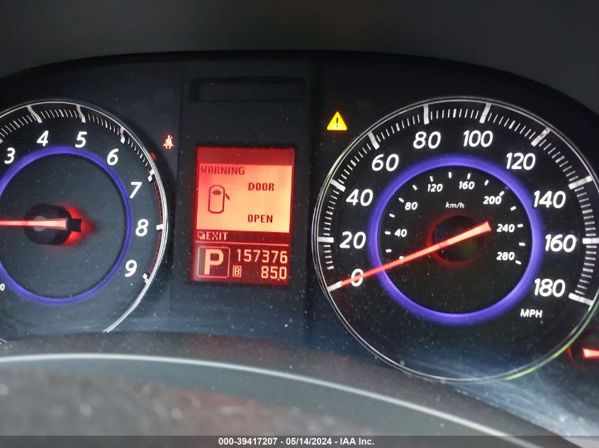 2010 Infiniti Fx50 VIN: JN8BS1MW7AM830352 Lot: 39417207