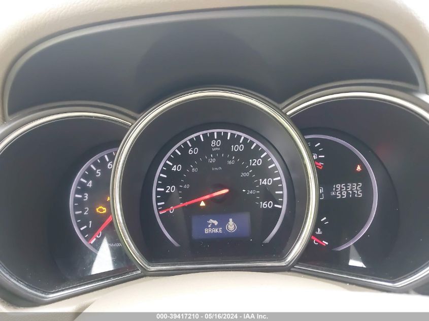 2011 Nissan Murano Sl VIN: JN8AZ1MW0BW180745 Lot: 39417210