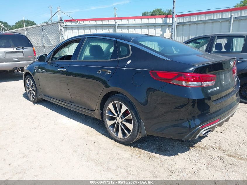 2016 Kia Optima Sx Turbo VIN: 5XXGW4L27GG050355 Lot: 39417212