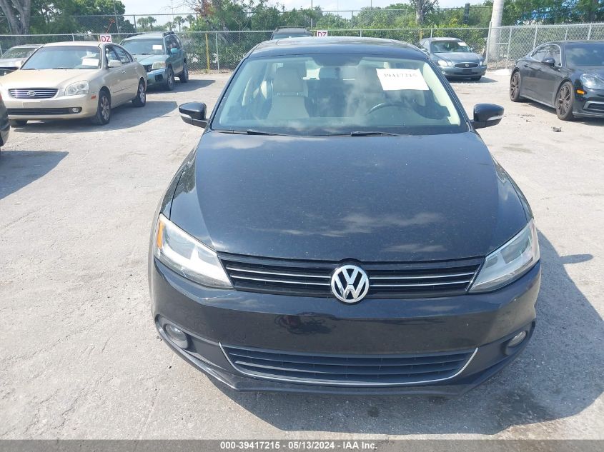 2013 Volkswagen Jetta 2.5L Sel VIN: 3VWLX7AJ6DM401268 Lot: 39417215