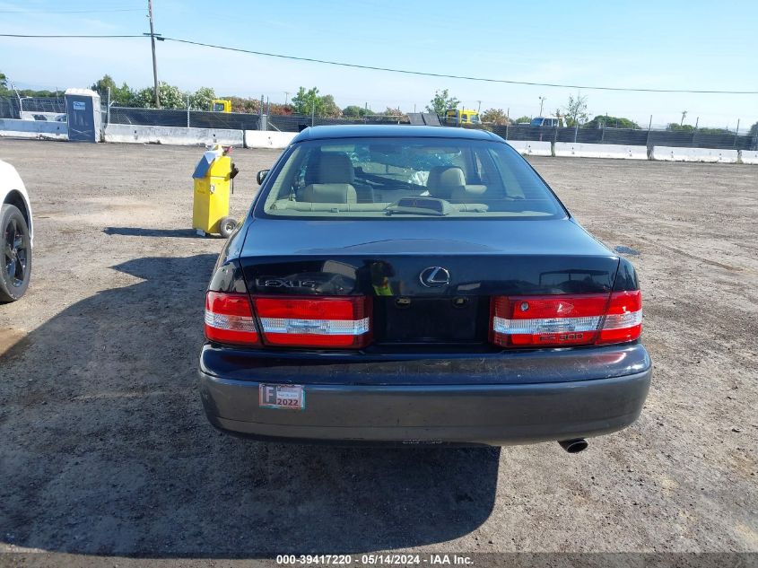 2000 Lexus Es 300 VIN: JT8BF28G6Y0267965 Lot: 39417220