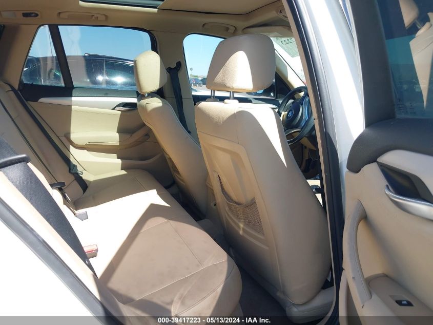 2014 BMW X1 Sdrive28I VIN: WBAVM1C58EVW54601 Lot: 39417223