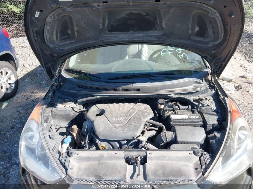 2013 Hyundai Veloster Base W/Gray VIN: KMHTC6AD4DU117454 Lot: 39417224