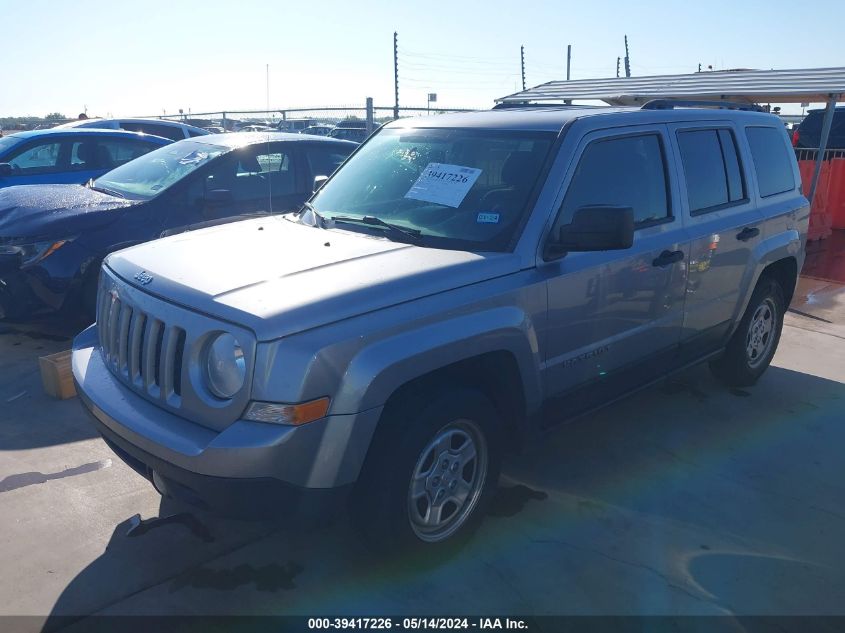 2016 Jeep Patriot Sport VIN: 1C4NJPBA1GD677711 Lot: 39417226