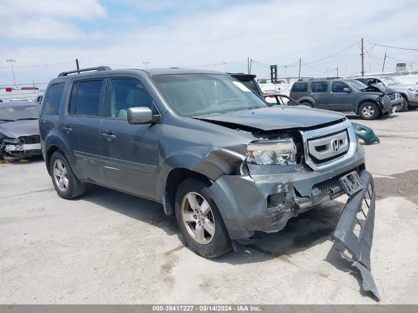 2009 Honda Pilot Ex-L VIN: 5FNYF48509B002144 Lot: 39417227