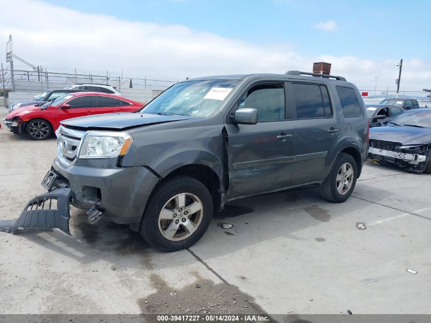 2009 Honda Pilot Ex-L VIN: 5FNYF48509B002144 Lot: 39417227