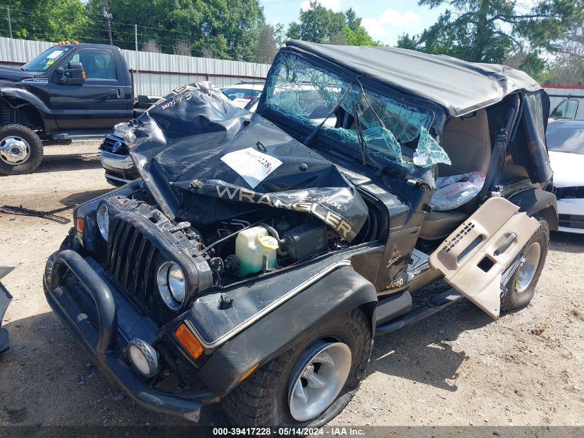 2001 Jeep Wrangler Sport VIN: 1J4FA49S91P308077 Lot: 39417228