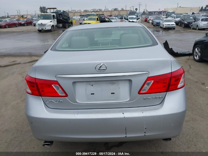 2008 Lexus Es 350 VIN: JTHBJ46G582258627 Lot: 39417229