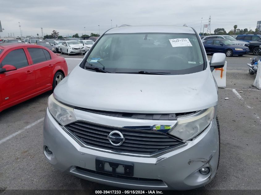 2016 Nissan Quest Platinum/S/Sl/Sv VIN: JN8AE2KP6G9153052 Lot: 39417233