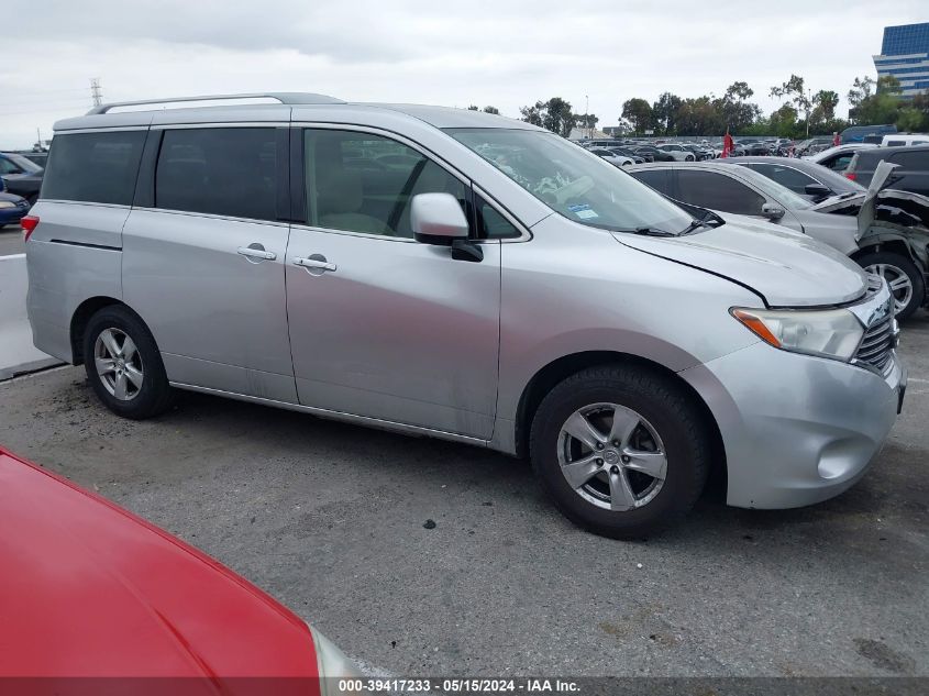 2016 Nissan Quest Platinum/S/Sl/Sv VIN: JN8AE2KP6G9153052 Lot: 39417233