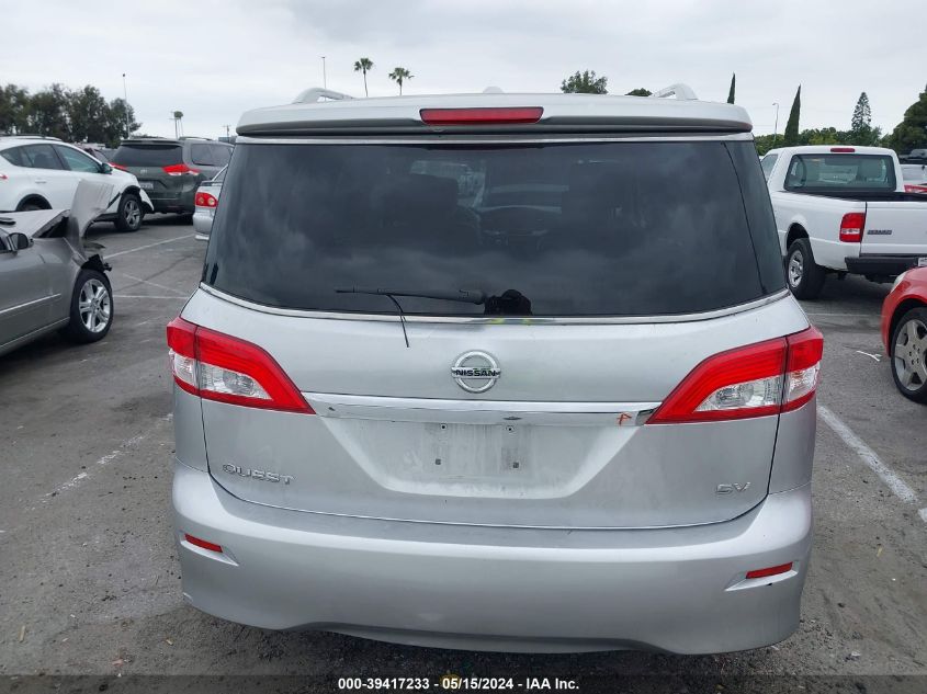 2016 Nissan Quest Platinum/S/Sl/Sv VIN: JN8AE2KP6G9153052 Lot: 39417233