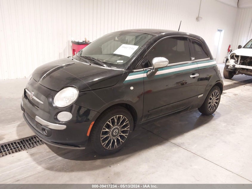 2013 Fiat 500 Gucci VIN: 3C3CFFCR5DT693010 Lot: 39417234