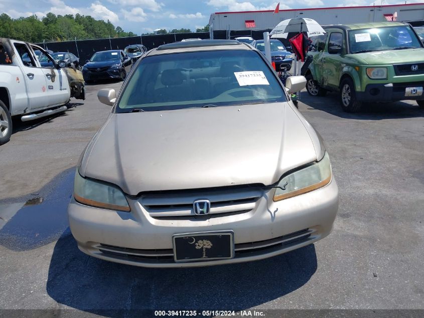 2002 Honda Accord 2.3 Ex VIN: 1HGCG566X2A066166 Lot: 39417235