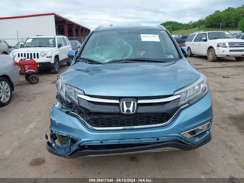 2016 Honda Cr-V Ex-L VIN: 2HKRM4H79GH722357 Lot: 39417240