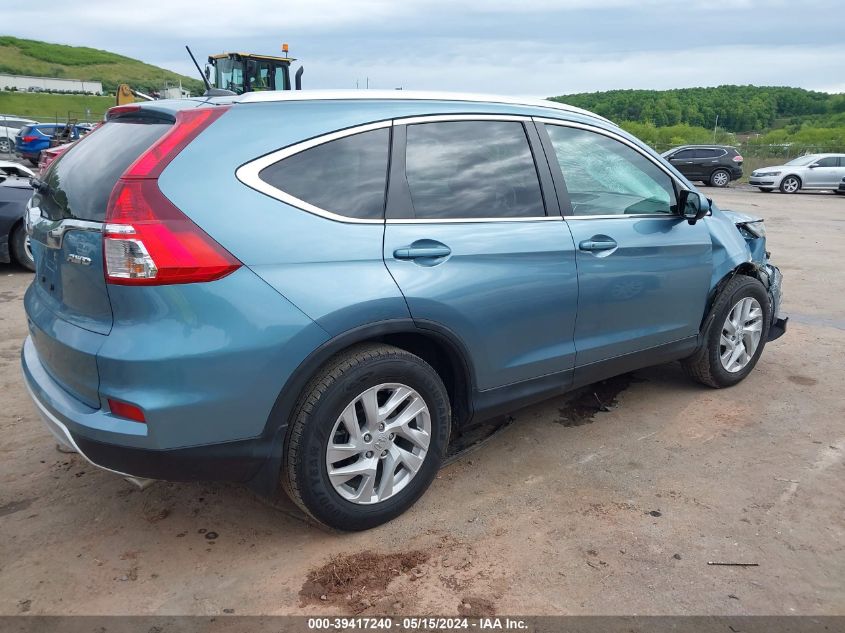 2016 Honda Cr-V Ex-L VIN: 2HKRM4H79GH722357 Lot: 39417240