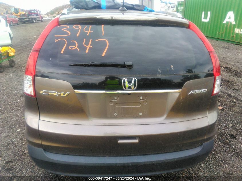 2013 Honda Cr-V Ex-L VIN: 5J6RM4H74DL010775 Lot: 39417247