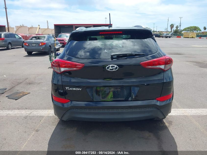 2017 Hyundai Tucson Se VIN: KM8J33A4XHU306170 Lot: 39417253