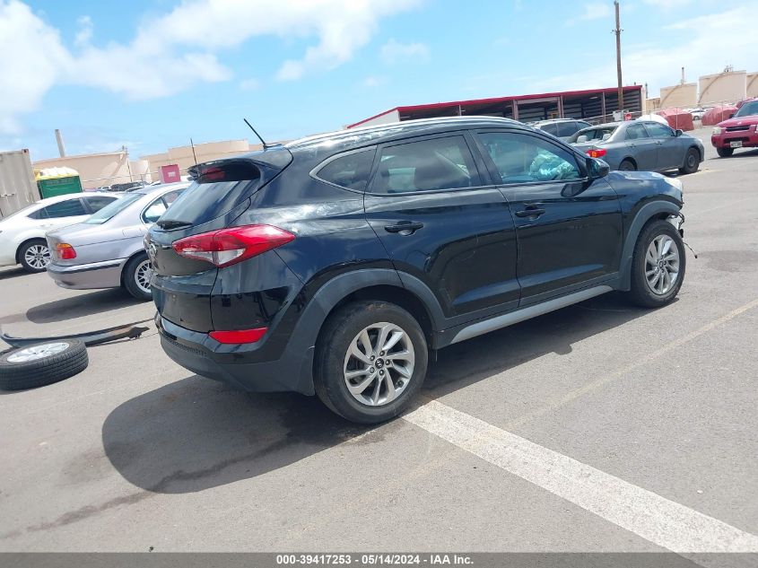 2017 Hyundai Tucson Se VIN: KM8J33A4XHU306170 Lot: 39417253