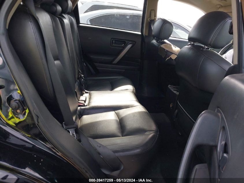 2003 Infiniti Fx35 VIN: JNRAS08U23X001586 Lot: 39417259