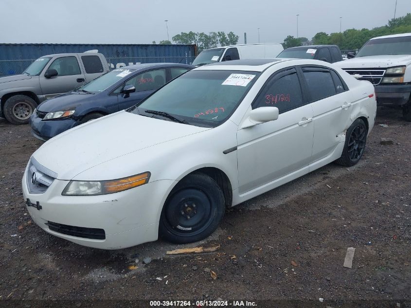 2006 Acura Tl VIN: 19UUA66216A048587 Lot: 39417264